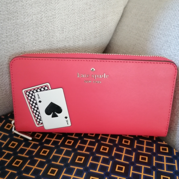 Kate Spade Lucky Draw Continental Wallet - Picture 1 of 4